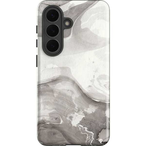 Marbleized Grey Galaxy S26 Plus Impact Case