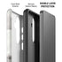 Marbleized Grey Galaxy S26 Plus Impact Case