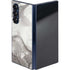 Marbleized Grey Galaxy Z Fold6 Skin