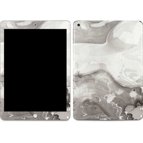 Marbleized Grey Apple iPad Skin