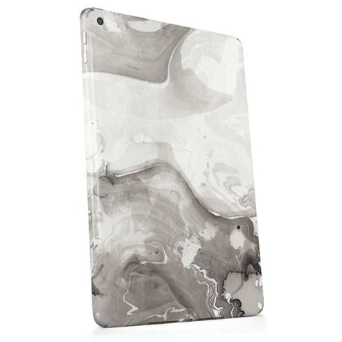 Marbleized Grey Apple iPad Skin