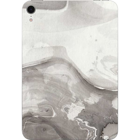 Marbleized Grey Apple iPad Mini Skin