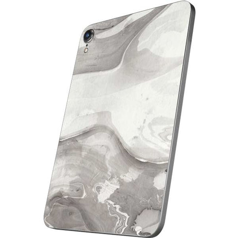 Marbleized Grey Apple iPad Mini Skin