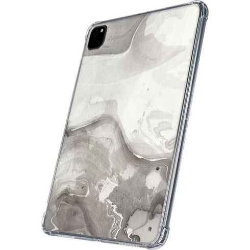 Marbleized Grey iPad Pro 11in (2024) Clear Case