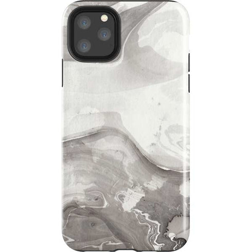 Marbleized Grey iPhone Cases