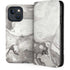 Marbleized Grey iPhone 13 Folio Case