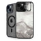 Marbleized Grey iPhone 13 Kickstand Case