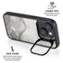 Marbleized Grey iPhone 13 Kickstand Case