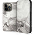 Marbleized Grey iPhone 13 Pro Folio Case