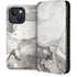 Marbleized Grey iPhone 14 Folio Case