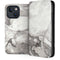 Marbleized Grey iPhone 14 Plus Folio Case