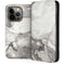 Marbleized Grey iPhone 14 Pro Folio Case