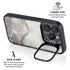 Marbleized Grey iPhone 14 Pro Kickstand Case