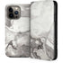 Marbleized Grey iPhone 14 Pro Max Folio Case