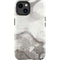 Marbleized Grey iPhone 15 Impact Case