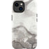 Marbleized Grey iPhone 15 Impact Case