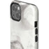 Marbleized Grey iPhone 15 Impact Case