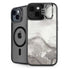 Marbleized Grey iPhone 15 Kickstand Case