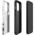 Marbleized Grey iPhone 15 Pro Impact Case