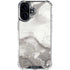Marbleized Grey iPhone 16 Clear Case