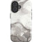 Marbleized Grey iPhone 16 Impact Case