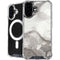 Marbleized Grey iPhone 16 MagSafe Case