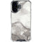 Marbleized Grey iPhone 16 Plus Clear Case
