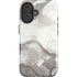 Marbleized Grey iPhone 16 Plus Impact Case