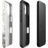Marbleized Grey iPhone 16 Plus Impact Case
