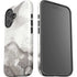 Marbleized Grey iPhone 16 Plus Impact Case