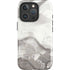 Marbleized Grey iPhone 16 Pro Impact Case