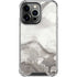 Marbleized Grey iPhone 16 Pro Max Clear Case