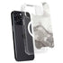 Marbleized Grey iPhone 16 Pro Max MagSafe Case