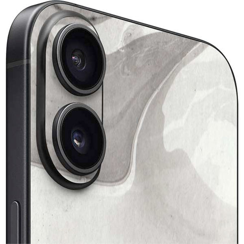 Marbleized Grey iPhone 16 Skin