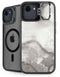 Marbleized Grey iPhone 16e Kickstand Case