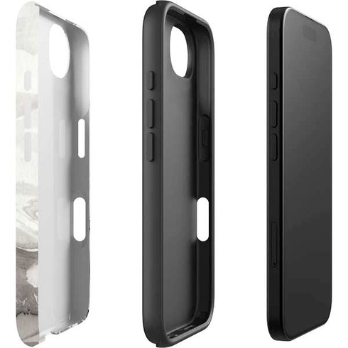 Marbleized Grey iPhone 16e Impact Case