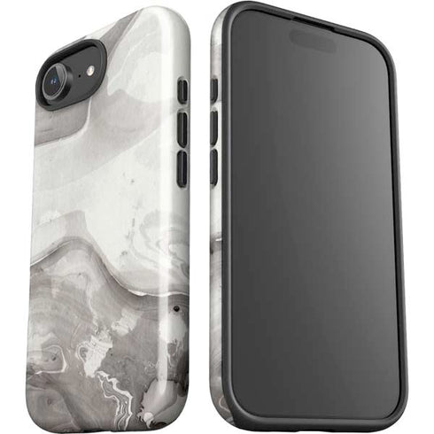Marbleized Grey iPhone 16e Impact Case