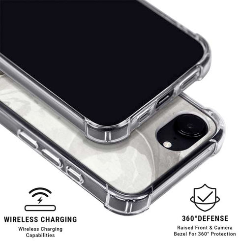 Marbleized Grey iPhone 16e MagSafe Case