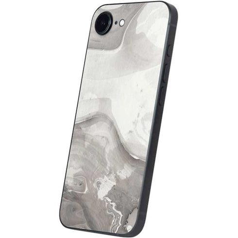 Marbleized Grey iPhone 16e Skin