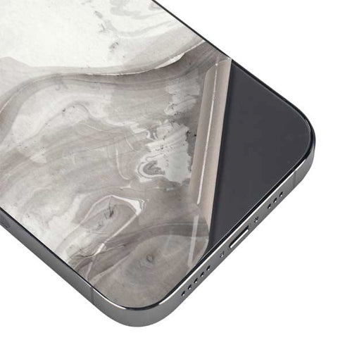 Marbleized Grey iPhone 16e Skin