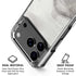 Marbleized Grey iPhone 18 Pro Clear Case