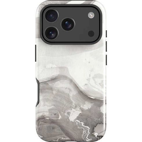 Marbleized Grey iPhone 18 Pro Max Impact Case
