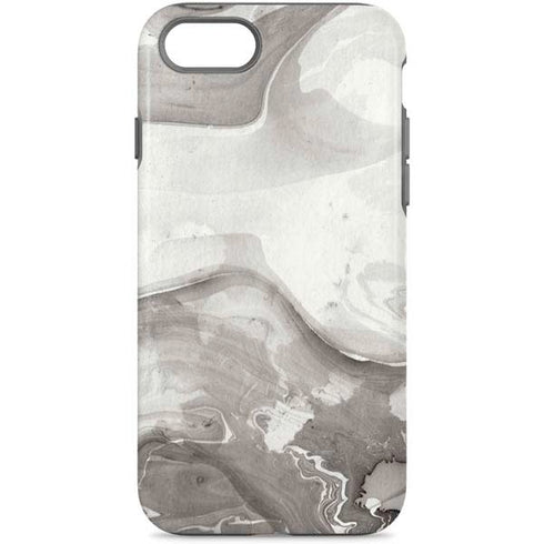 Marbleized Grey iPhone Cases