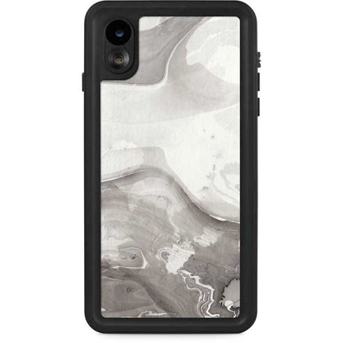 Marbleized Grey iPhone Cases