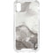 Marbleized Grey iPhone XS Clear Case