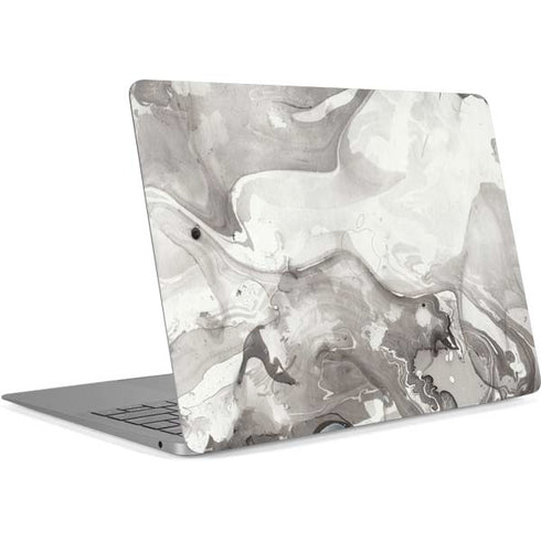 Marbleized Grey Apple MacBook Air Skin