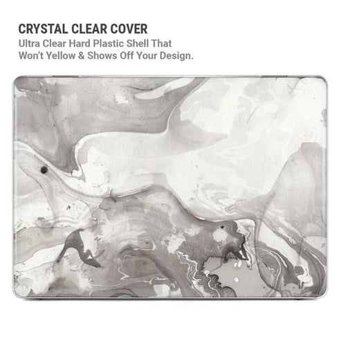 Marbleized Grey MacBook Pro 14in (2021-24) Case plus Skin