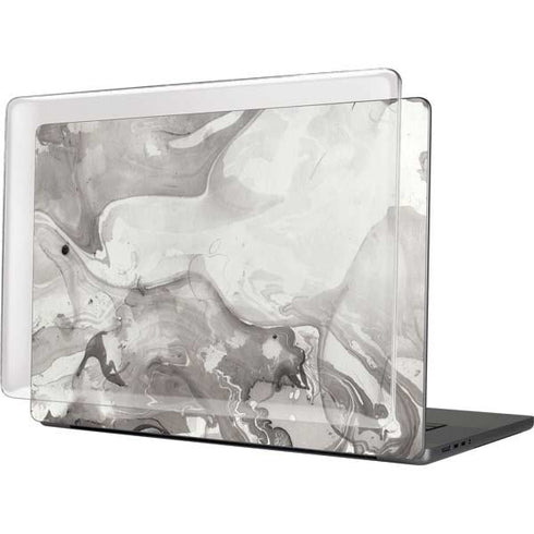 Marbleized Grey MacBook Cases