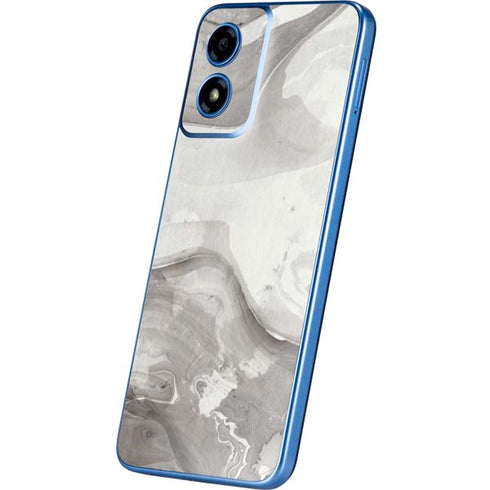 Marbleized Grey Moto G Play 4G (2024) Skin