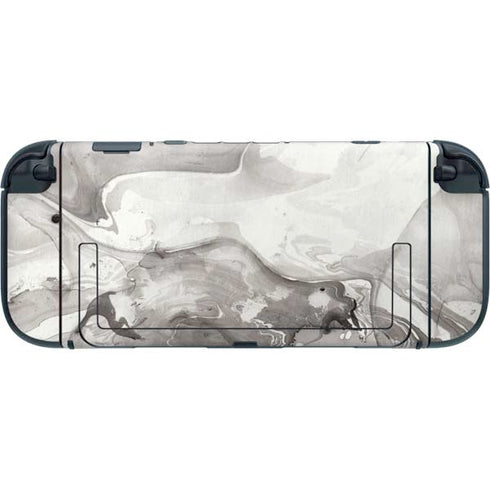 Marbleized Grey Nintendo Switch 2 (2025) with Joy-Con Skin